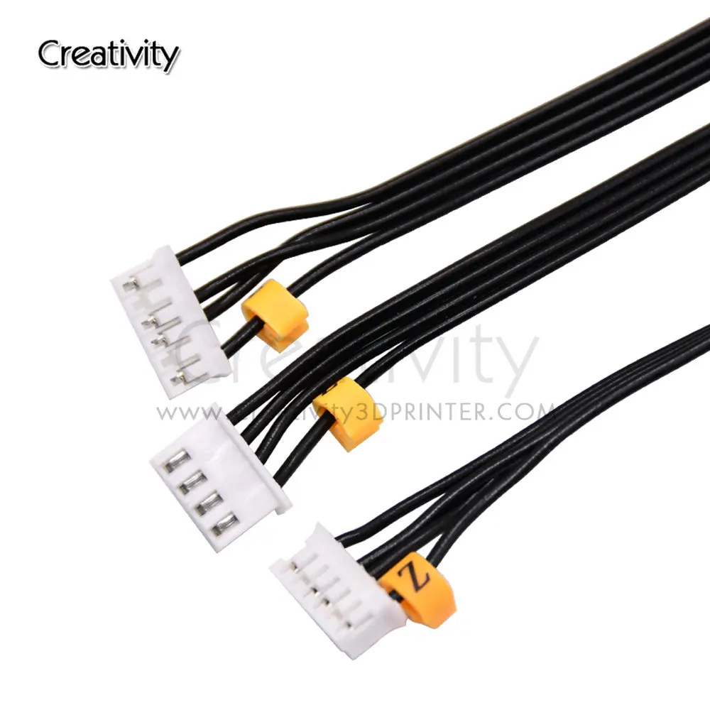 Ender3/CR10 Dual Z-Axis Stepper Motor Line Cable Wire 1.5m Length For CR-10 CR10S/Ender-3 3D printer accessories