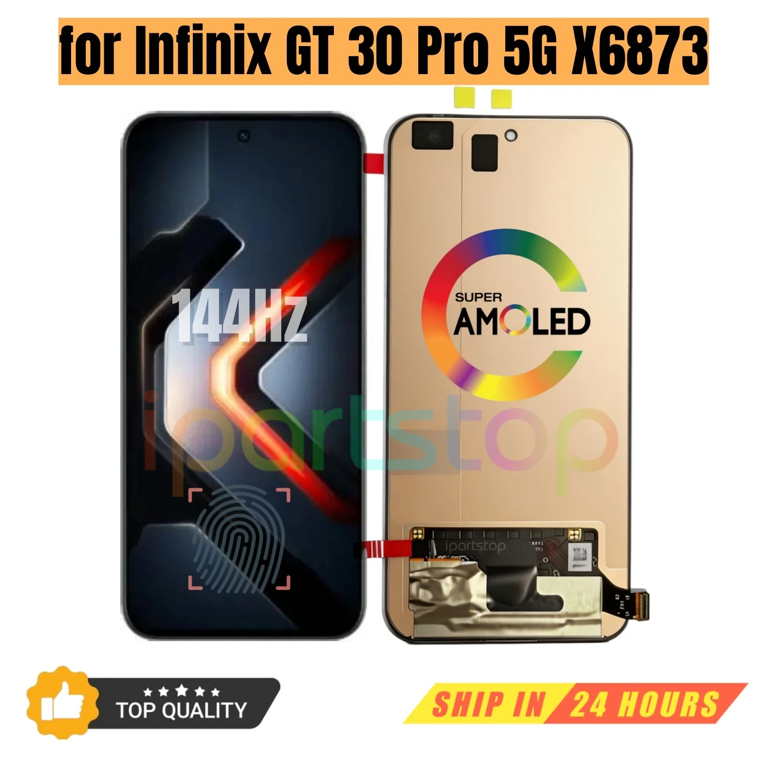 iparts-replacement-new-display-for-infinix-gt-30-pro-5g-x6873-144hz-amoled-touch-screen-digitizer-assembly-oem-all-functions