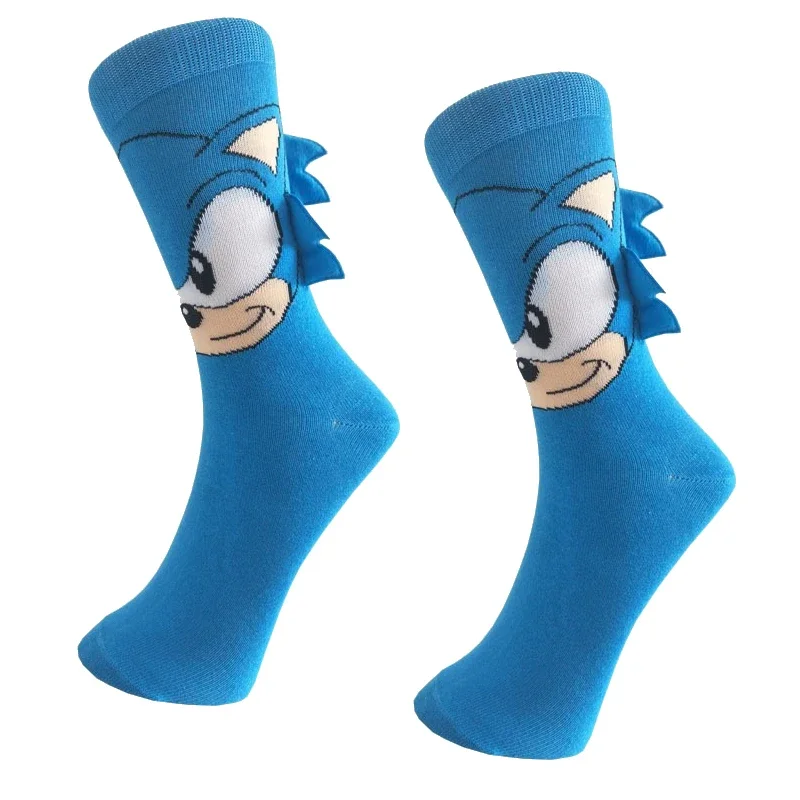 Sonics Kind Sokken Leuke Kous Anime Kids Jongens Katoenen Kousen Cartoon Winter Lente Dunne Sokken Kinderen Verjaardag Leuke Cadeaus