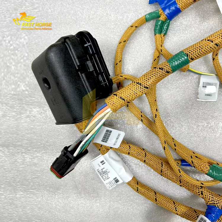 Excavator parts C15 C18 engine wiring harness 354-0049 complete wiring harnesses for CAT 365C 374D 390D wire harness assembly