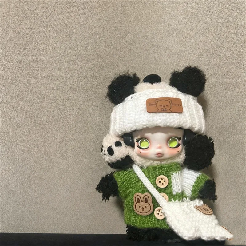 الملابس فقط مناسبة لسترات Skullpanda الشتوية المصنوعة يدويًا مع حقائب القبعات الصغيرة اللطيفة المخصصة والعصرية #4