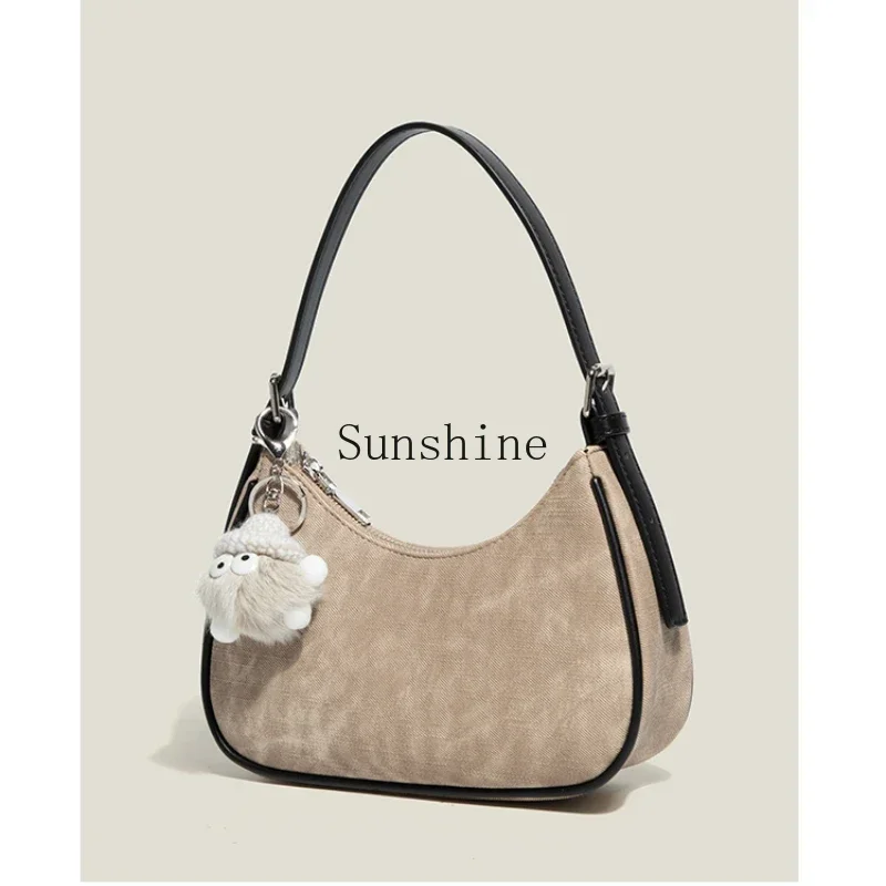 

Niche crescent armpit new high-end shoulder messenger bag