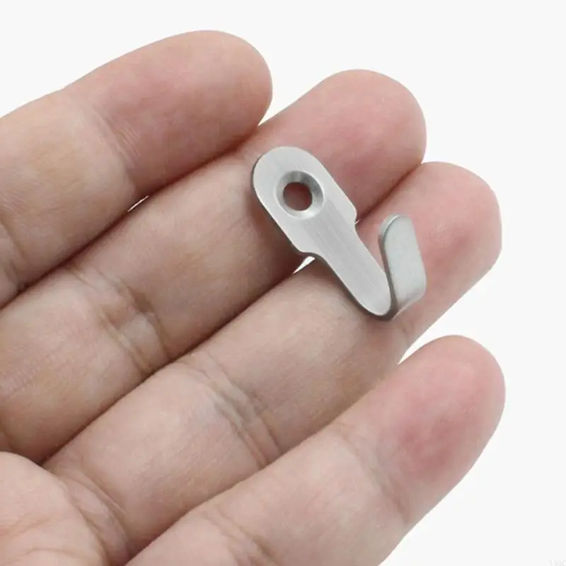 4pcs Phụ kiện móc thép không gỉ động cho phòng tắm hoặc nhà bếp Y4QC