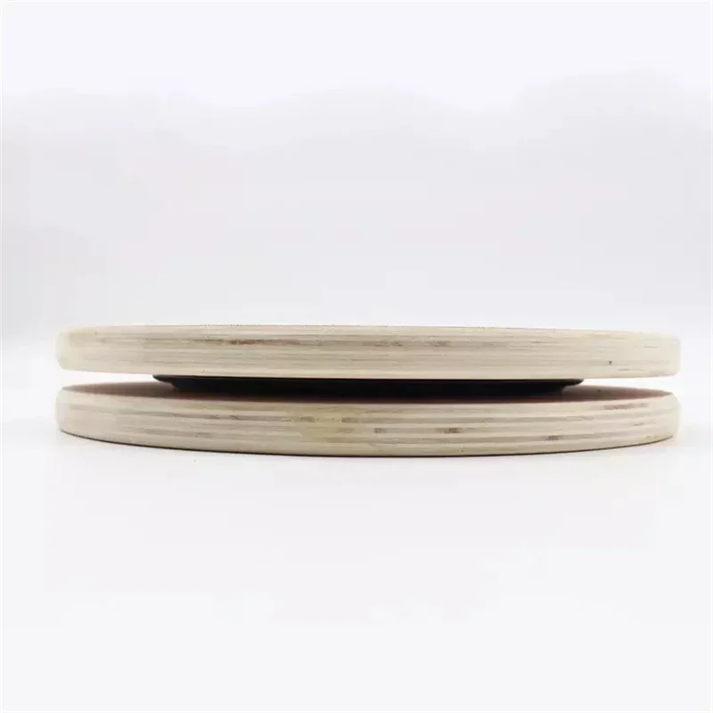 Wooden Dance Balance Twisting Disc Rotatable Training Structure For Daily Household Yoga Waist Sculpting Fitness Practice
