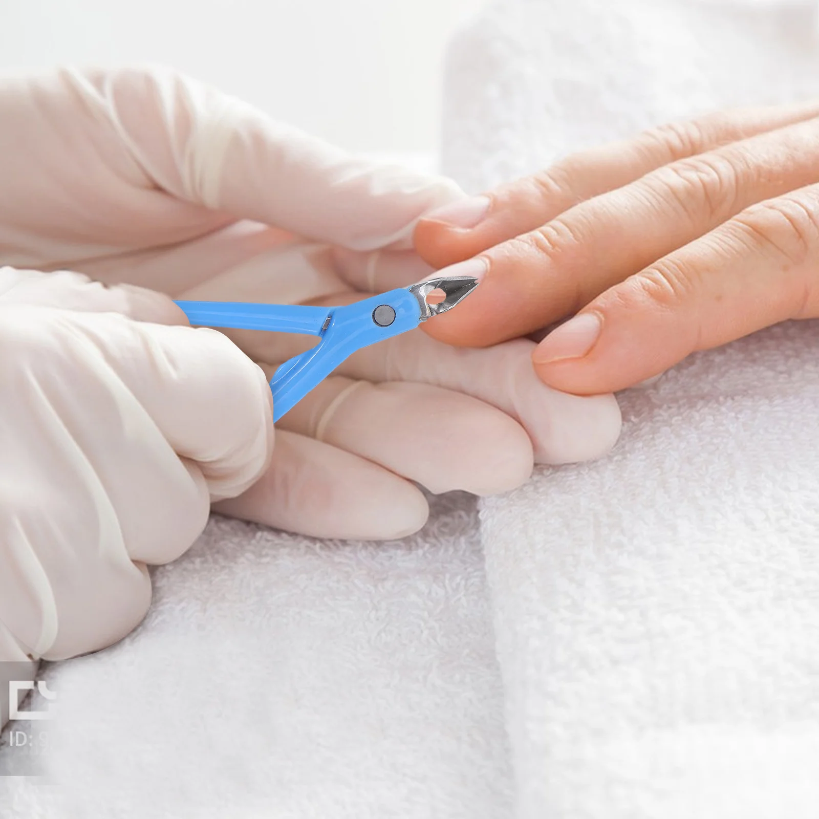 ที่ตัดหนังกำพร้าแบบแม่นยำ สำหรับทำเล็บมือและเล็บเท้า งานศิลปะบนเล็บ เครื่องมือตัดแบบพกพา ทำจากสแตนเลส