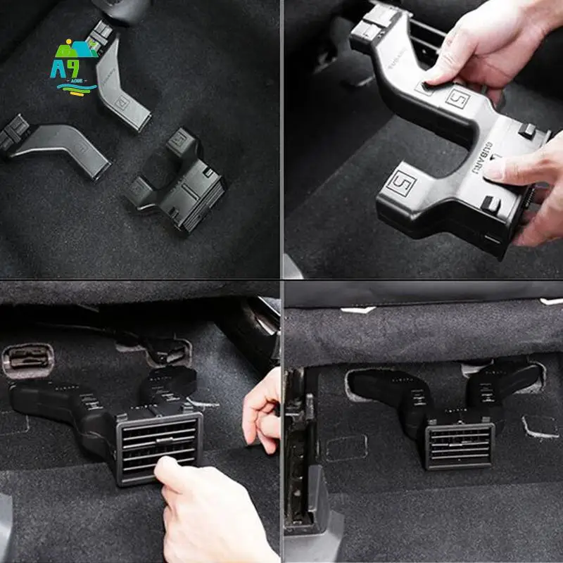 

A09E-Airspeed для Subaru Forester Legacy XV Outback 2009-2019, розетка для кондиционера на заднем сиденье, жалюзи, вентиляционные отверстия переменного тока, расширение Tu