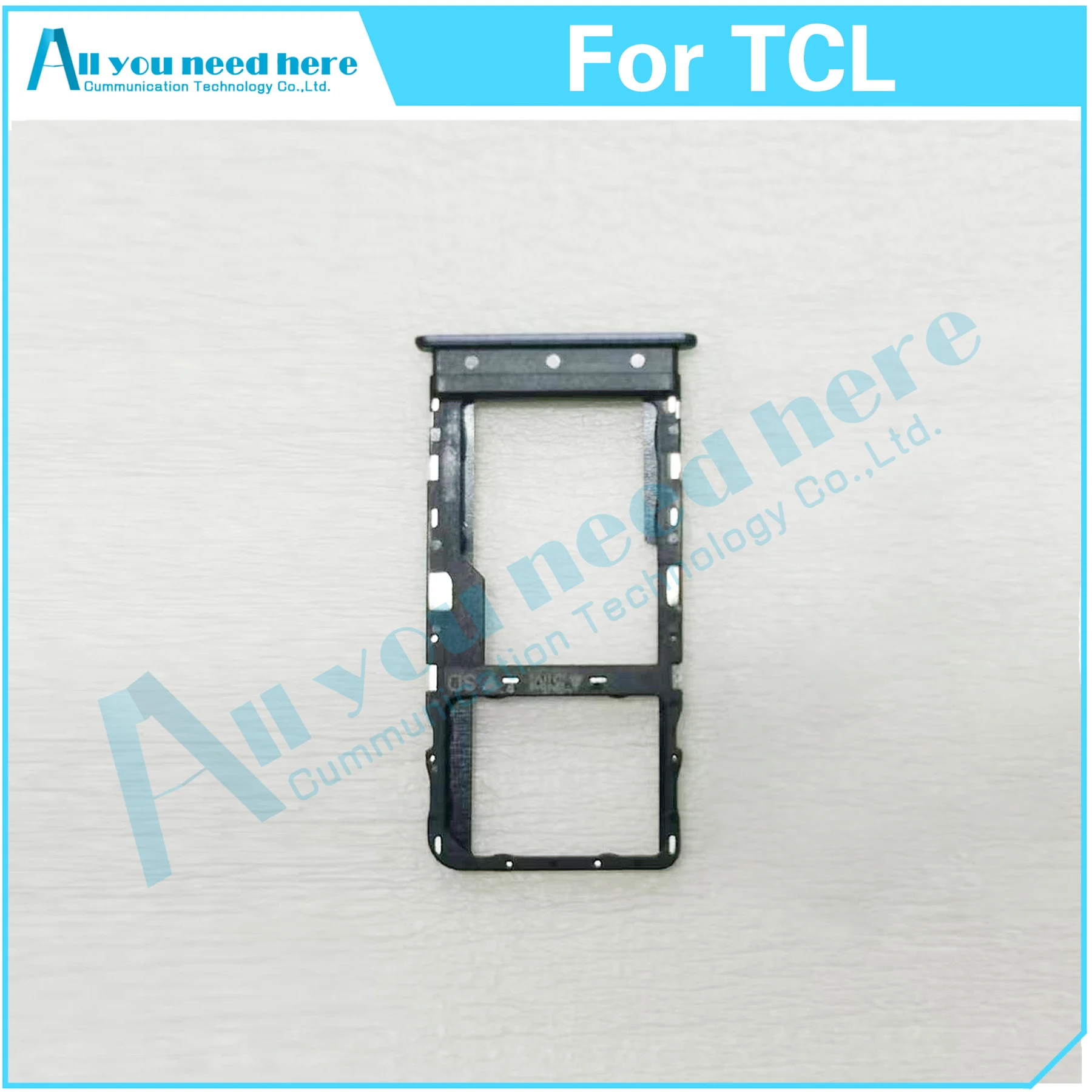 For TCL NxtPaper 11 9466X 9466 SIM Card Tray Slot Holder Adapter Socket Parts Sim Tray Holder Repair Parts Replacement