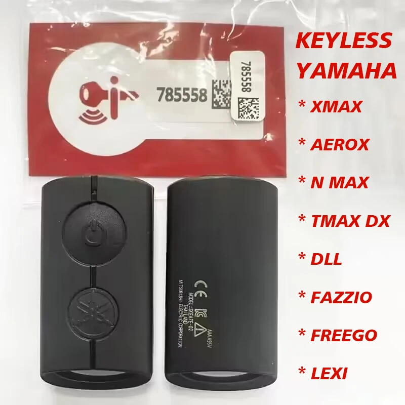 

Original B74H626102 Remote Keyless Smart Key 434Mhz Motorcycle For Yamaha Aerox Fazzio Freego Xmax Filano Lexi Nmax 2020