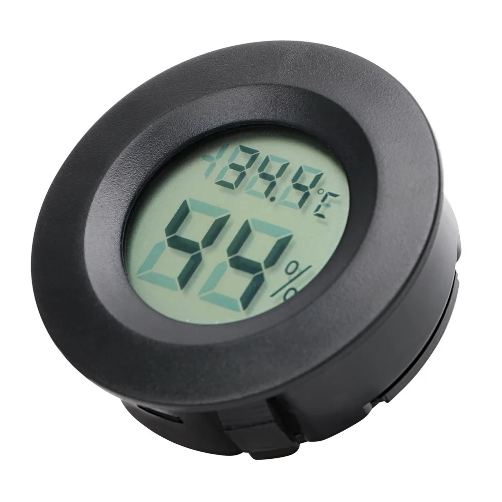 Thermometer Hygrometer Mini Fridge Freezer Tester LCD Digital Temperature Humidity Meter Detector