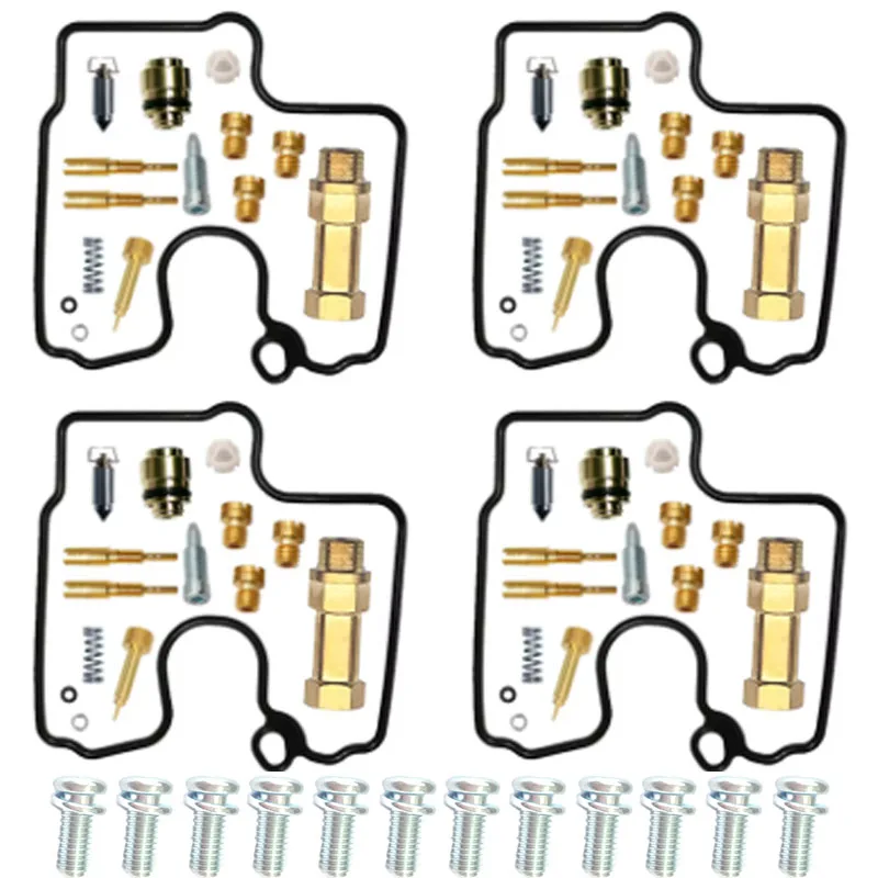 FOR KAWASAKI NINJA ZX-6R ZX600-J ZZR600 ZX600 ZX636-A Motorcycle carburetor repair kit Fuel system float plunger diaphragm