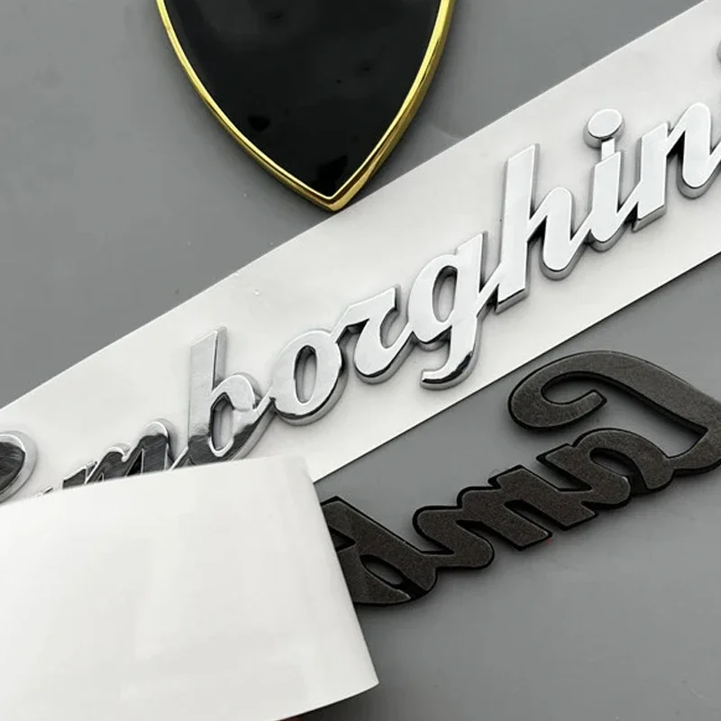 

Emblem For Lamborghini Sticker Badge Logo Lamborghini Rear Sticker Auto Car Trunk Sticker For Lamborghini LP570 LP610 Urus LP560