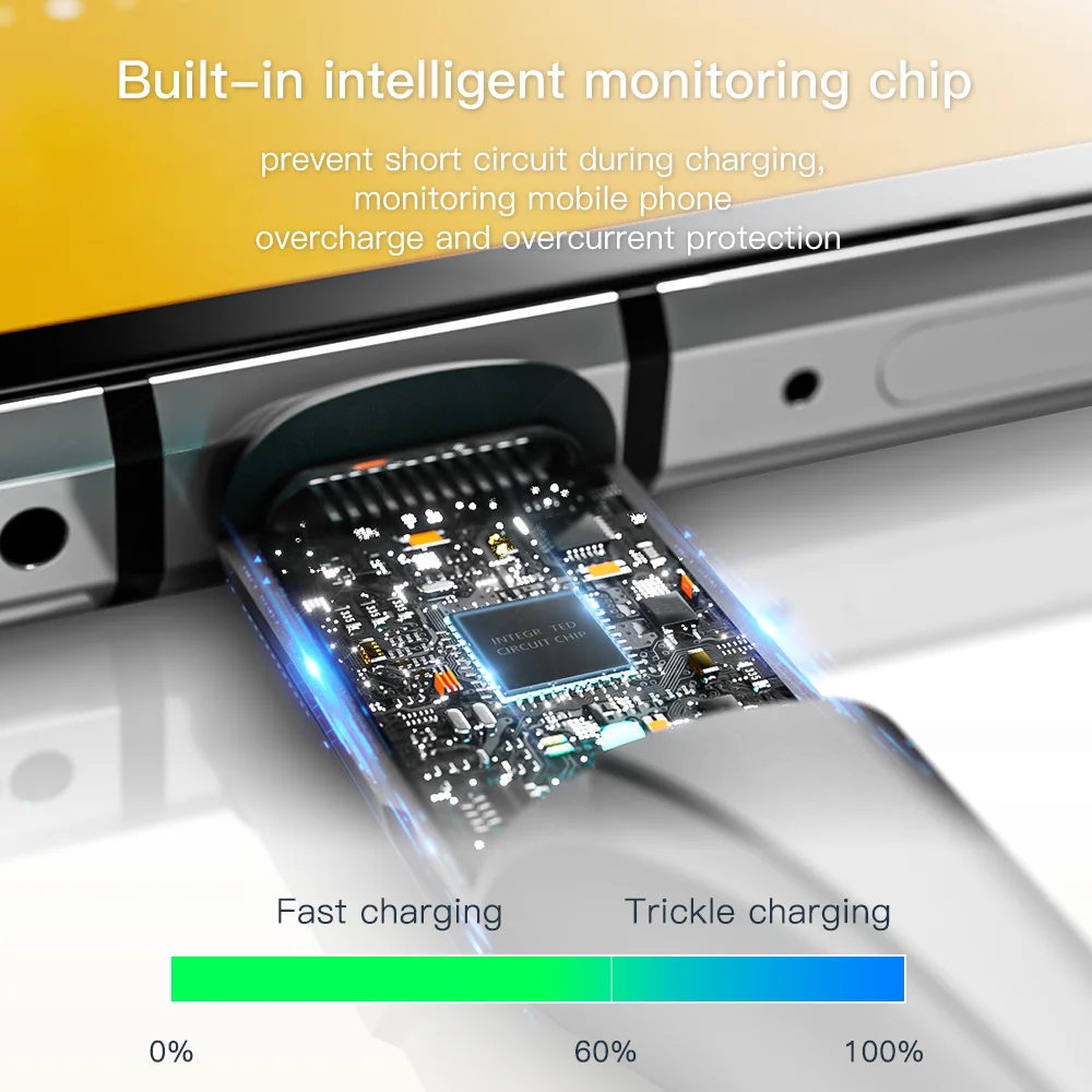 Essager USB 유형 C 케이블 3A 고속 충전 휴대 전화 Xiaomi 12 Redm... - 3