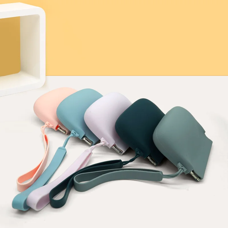 1pc Set Silicone Dog Treat Bag Easy-Open, Portable Snack Pouch for Training & Walking with Hinge Inside