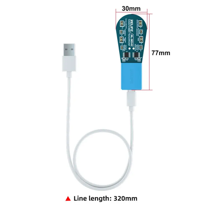 RELIFE RL-904C Battery Activation Board Intelligent Recognition,Type-C Power Supply  for TECNO, Itel, Infinix Series