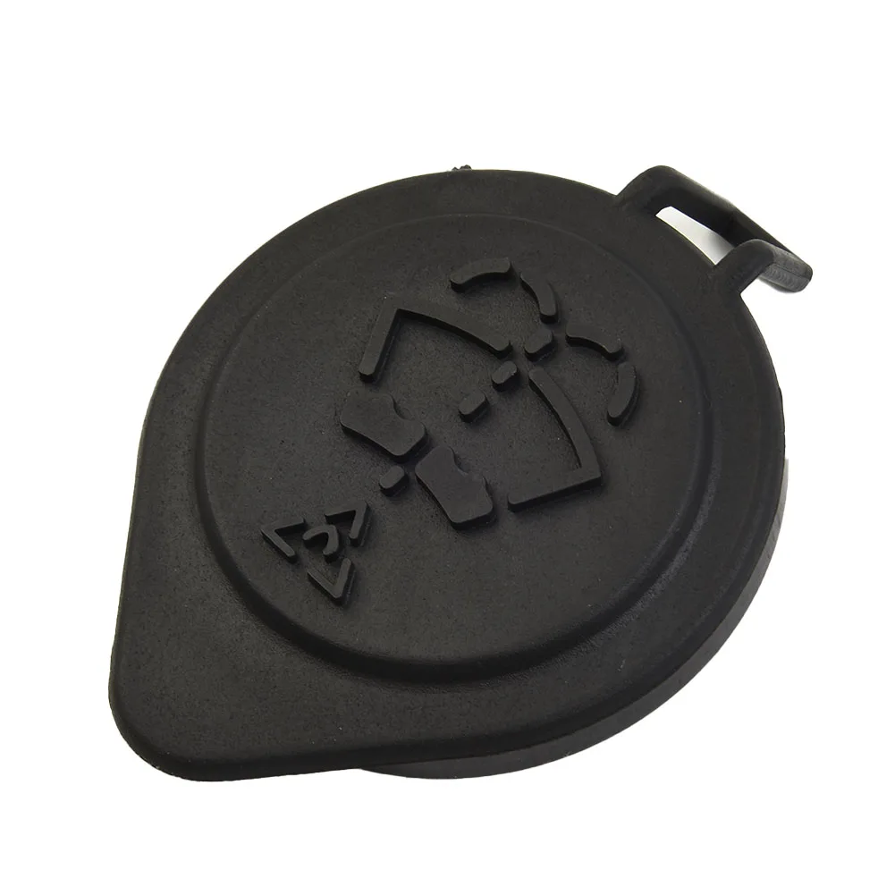 SSSSSSWindshield Washer Fluid Reservoir Cap 61667264145 For BMW E46 E90 E88 E60 X3 Black ABS Luid Reservoir Cap