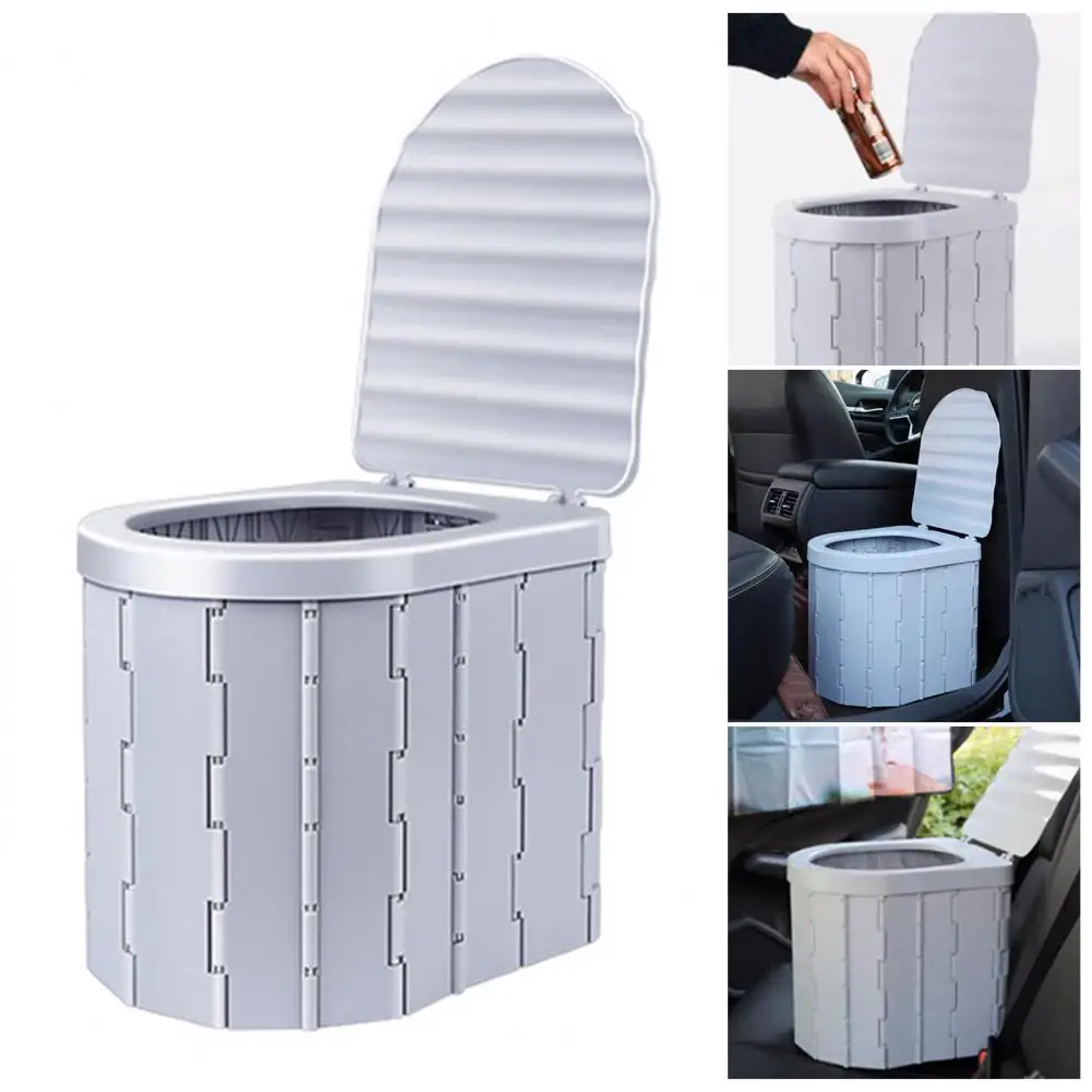 Car Folding Toilets Portable Toilets Commode Potty Car Toilets Camping Toilet Travel Bucket Toilet Seat Camping Hiking Long Trip