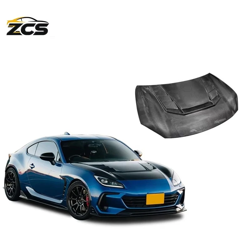 

Suitable For The New Toyota 86/BRZ Model, With A Modified V-style Carbon Fiber Perforated Hood.