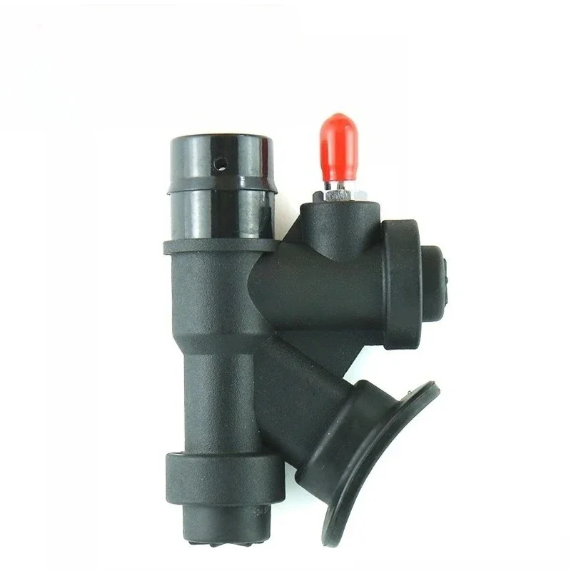 Submersible side-hanging jacket back-charging exhaust valve K-shaped valve 1 inch