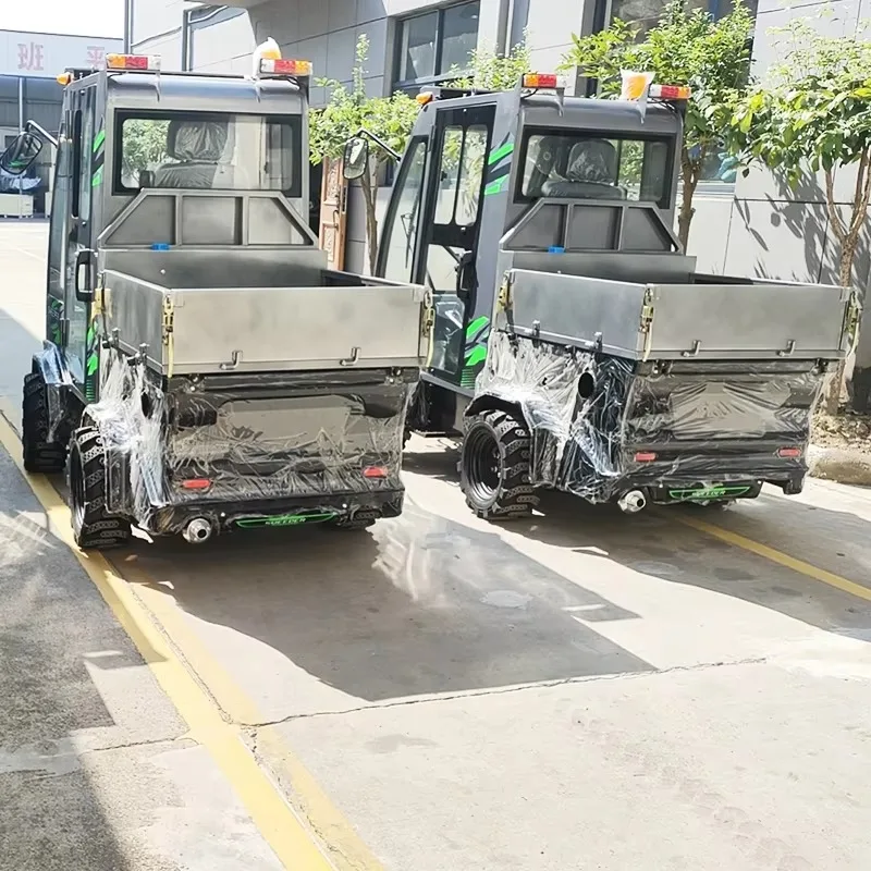 Professional 140cm Ride on Snowplow 2Street Sweeper Snow-removing Machine Snow Blower Machine