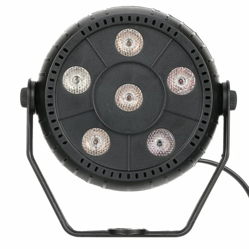 2X Fast Shipping DJ Stage Lightings 90-240v Disco LED Light Wash RGB Uplighting LED SlimPar Tri 15W LEDs ,SHEHDS Stage Lighting