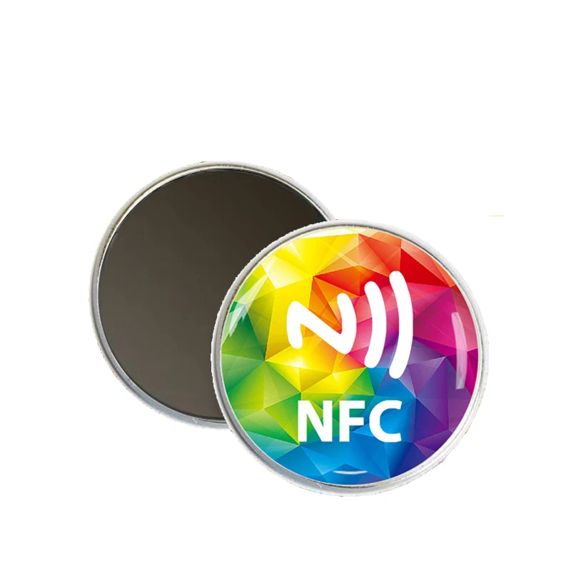 

NFC-магниты на холодильник с эпоксидным покрытием, NFC-метки, магниты для холодильника 13,56 МГц