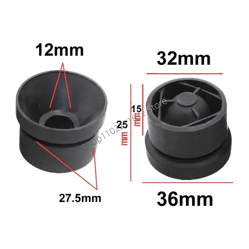 Car Engine Cover Grommet Rubber Buffer Stop Bumper Grommet Shock Absorbing Accessories for Audi VW Touareg Beetle Skoda 06A10322