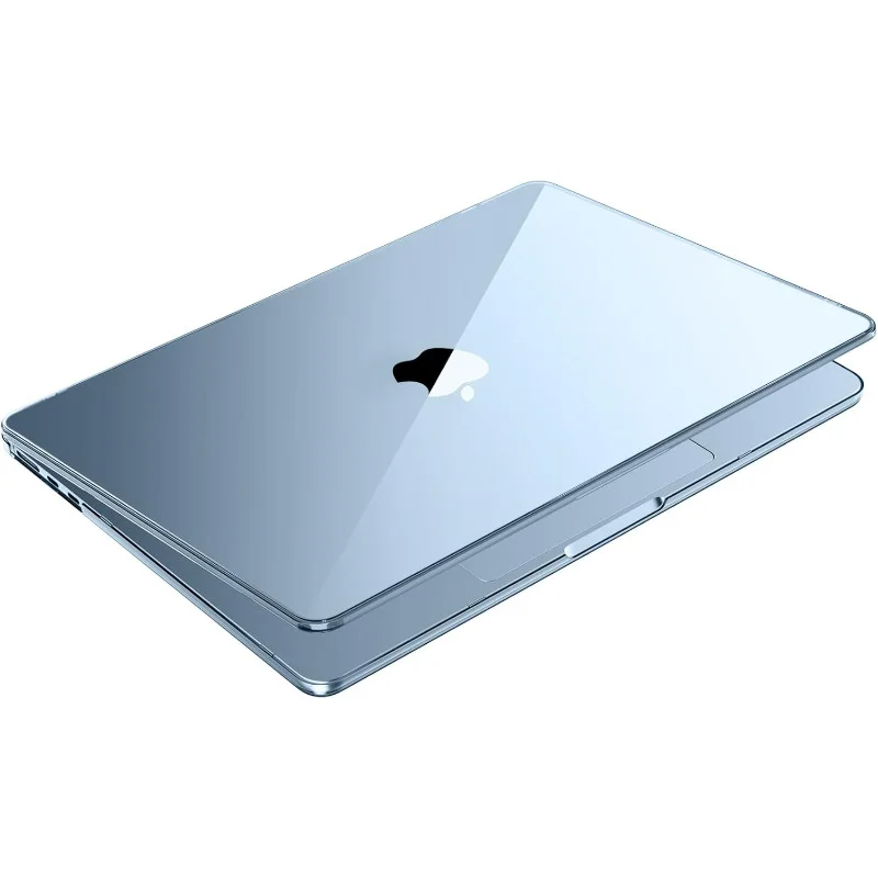 100% Ultra-clear Hard Case for 13.6' MacBook Air (M4-M2 2022-2025). Crystal-clear, Sturdy, Protects from Scratches & Impacts