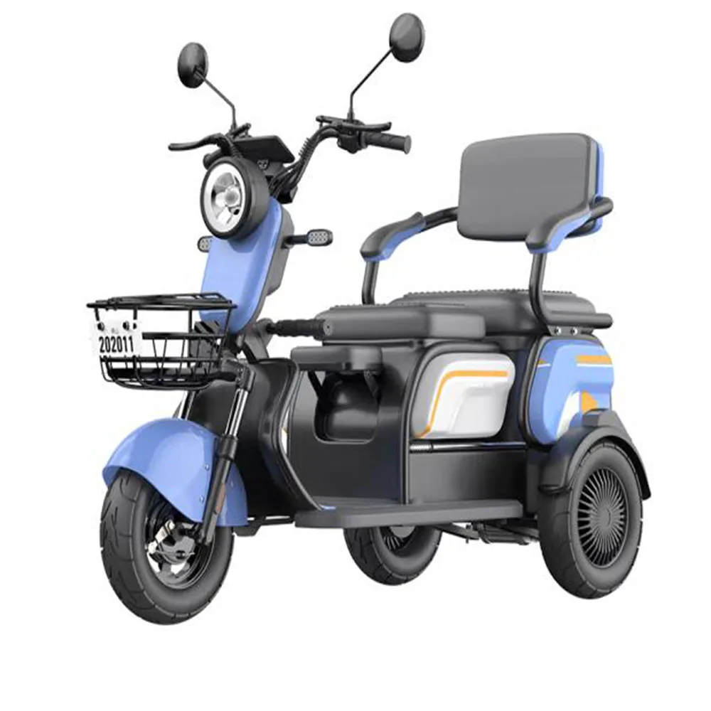 Wheels 600W Elderly for Tricycle Three 48V Motorcycle