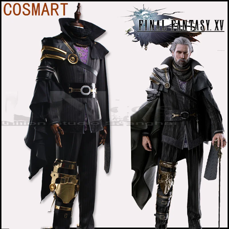 COSMART Game Final Fantasy XV Regis Lucis Caelum Cosplay Costume Halloween Uniform Men Carnival Party Outfits