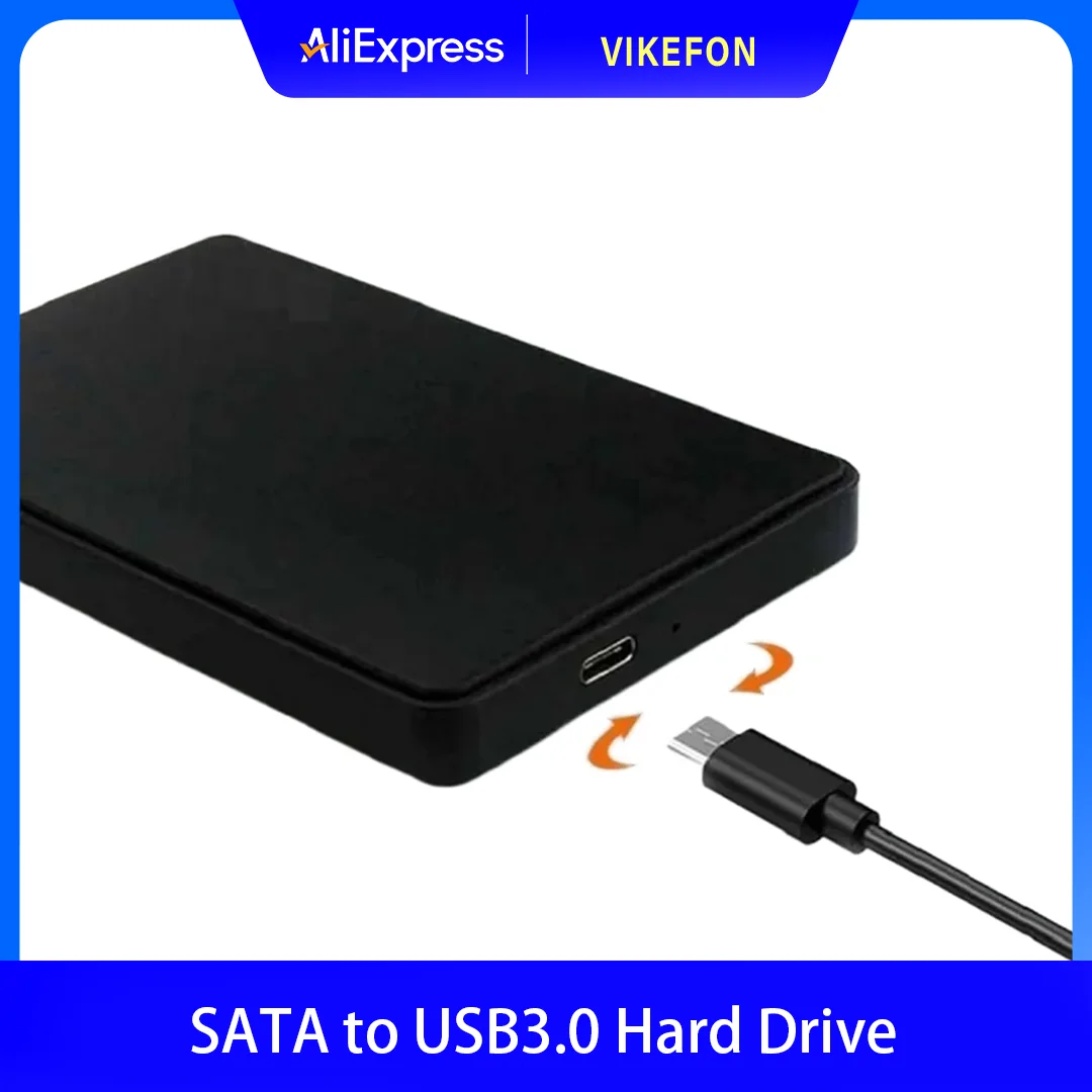 2,5 Zoll HDD-Gehäuse SATA zu USB3.0 Festplattengehäuse 5 Gbps 4TB SSD-Box SATA zu USB 3.0 Festplattengehäuse Optibay Caddy 2,5 SATA