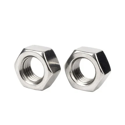 20pcs M1.6 M2 M2.5 M2.6 M3 M3.5 M4 M5 M6 M8 M10 stainless steel hex nuts hexagon screw cap nut