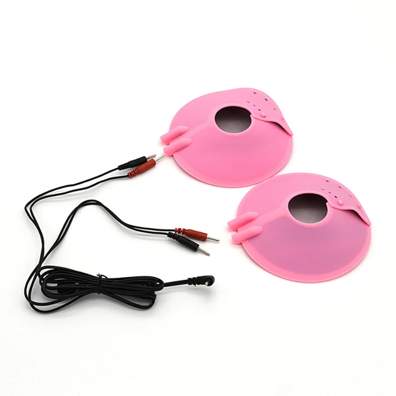 18+ Adults Electric Shock Nipple Clamps Electrical Stimulator Electro Labia Clip Clitoris Massager E-stim Slave Women Sex Toys