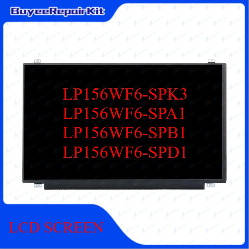 15.6 "LP156WF6-SPK3 LP156WF6-SPA1 LP156WF6-SPB1 LP156WF6-SPD1 Tela LCD Atacado