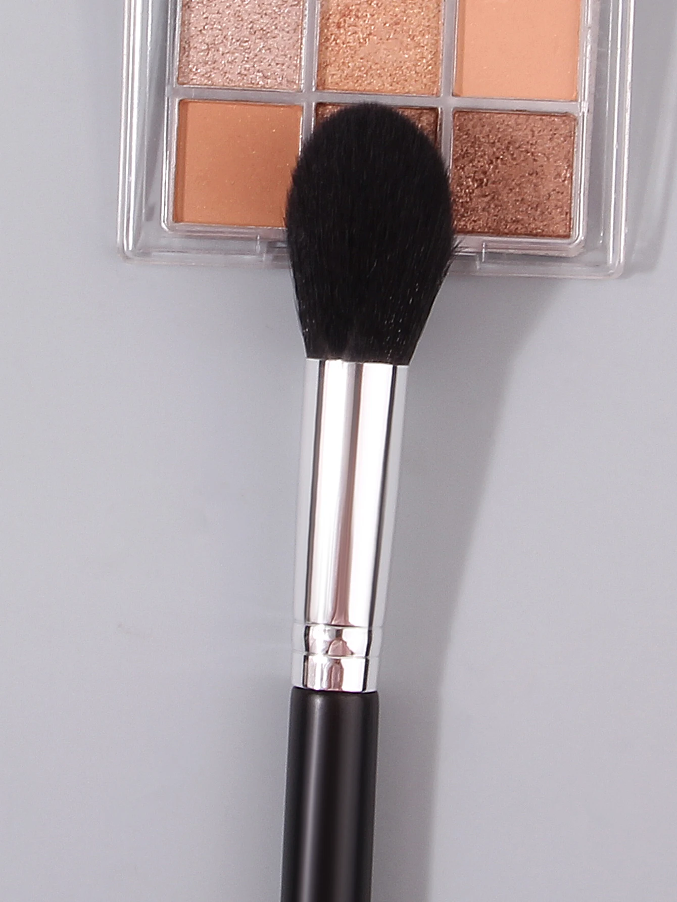 Pennello per trucco viso di alta qualità, Pennello per fiamme lucido, Pennello Londonbrush, Pennello per fard morbido, Strumenti di bellezza per principianti di trucco portatili