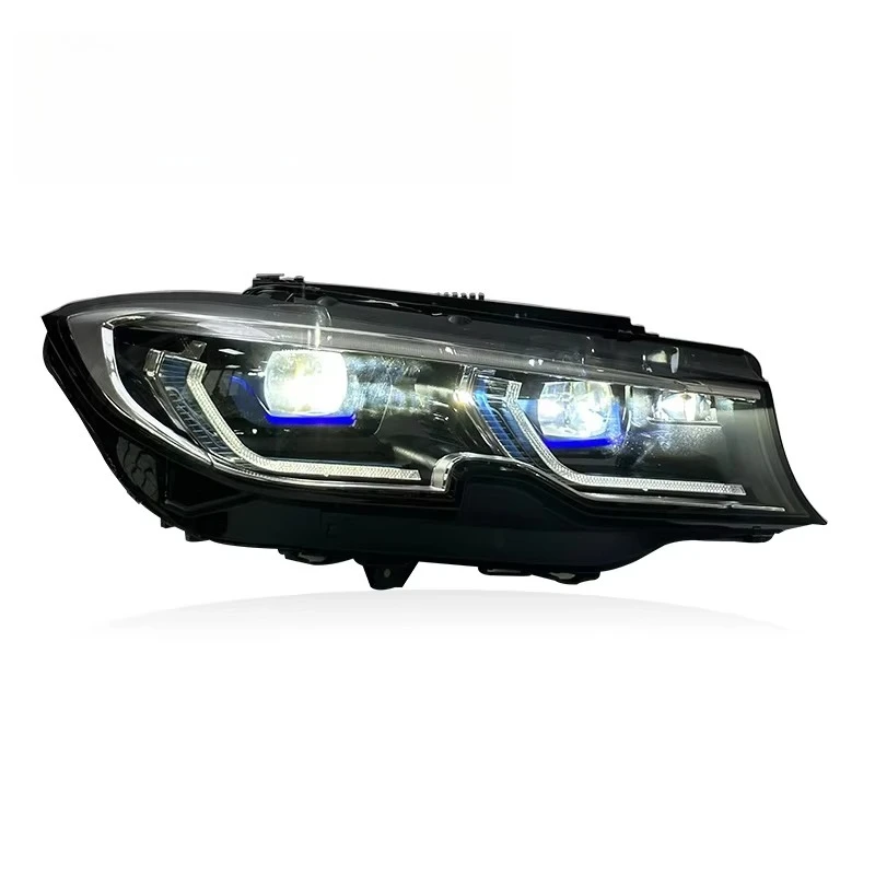 2 Unit LED Headlight Automatic Lighting System for Automobiles Front Headlights Vehicle Components Suitable for  19th-21st 3 S