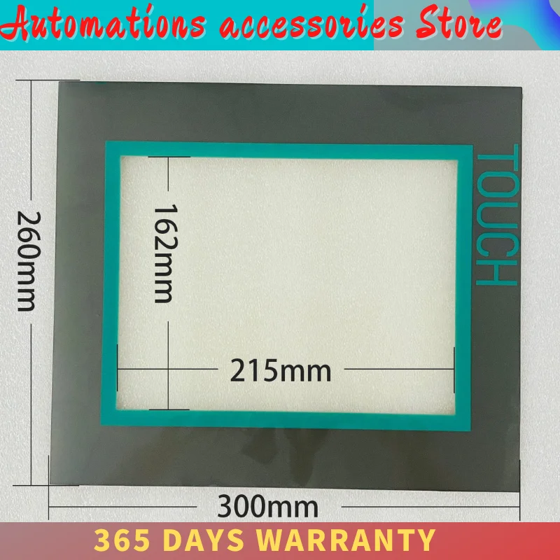 MP277-10 6AV6643-0CD01-1AX0 Touch Screen Panel Digitizer 6AV6 643-0CD01-1AX0 Protective Film Front Plastic Case LCD Display