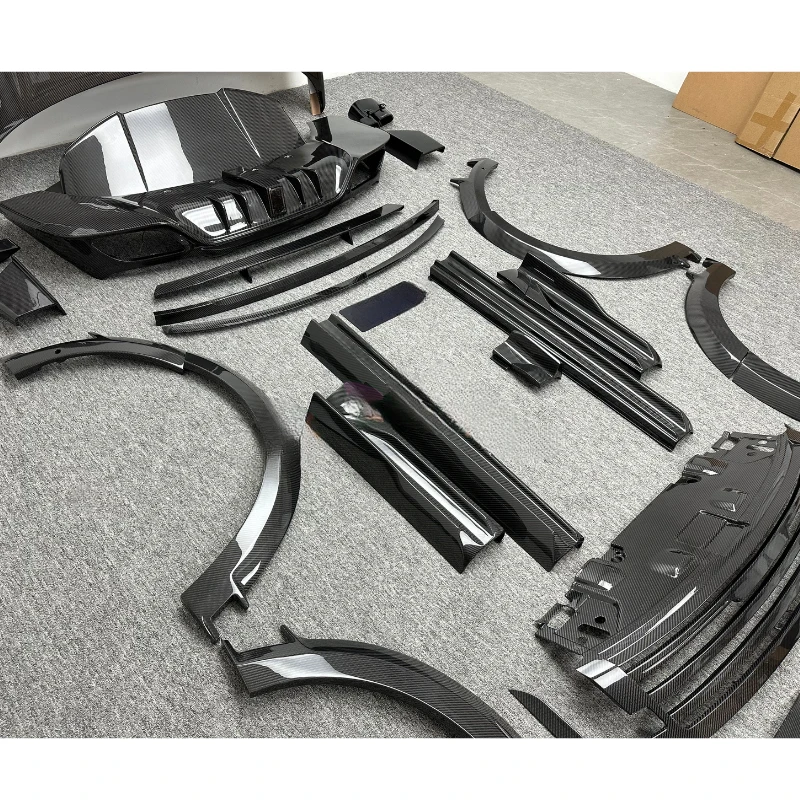 Suitable for Range Rover Vogue, High Quality MSY Style Dry Carbon Fiber Body Kit  Hood, Bumper Lip, Fender