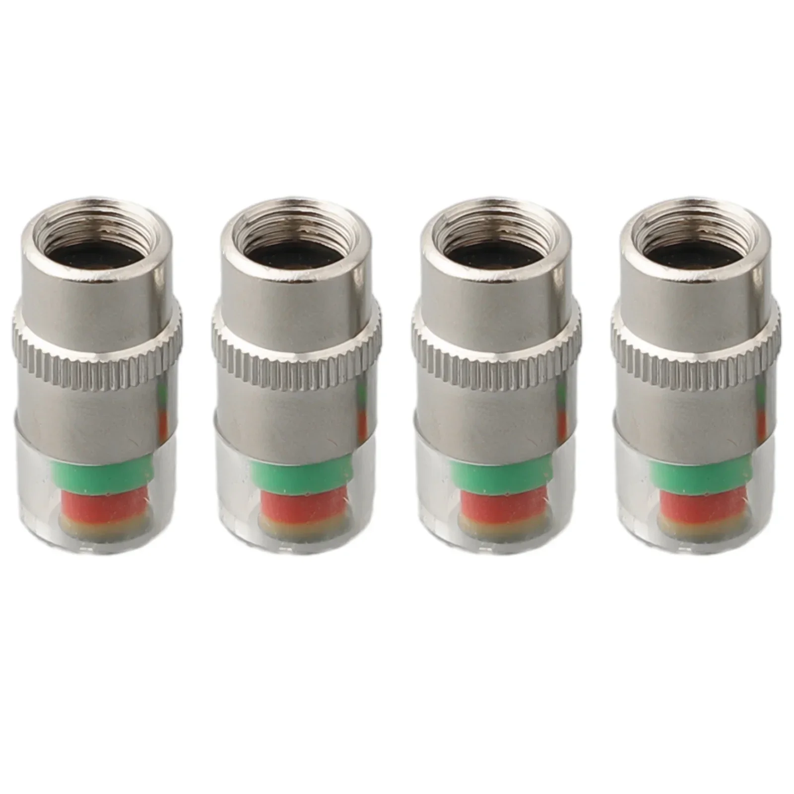 4pcs/set Car Auto Tire Tyre Pressure Test Monitor Valve Stem Cap Sensor Indicator Replacement Automobiles Parts