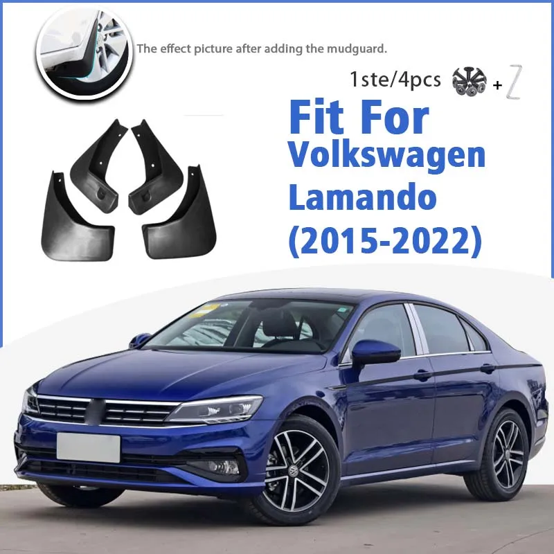 

Брызговик для Volkswagen VW Lamando 2015-2022 спереди и сзади 4 шт. Брызговики автомобильные аксессуары Auto Styline брызговик крыло