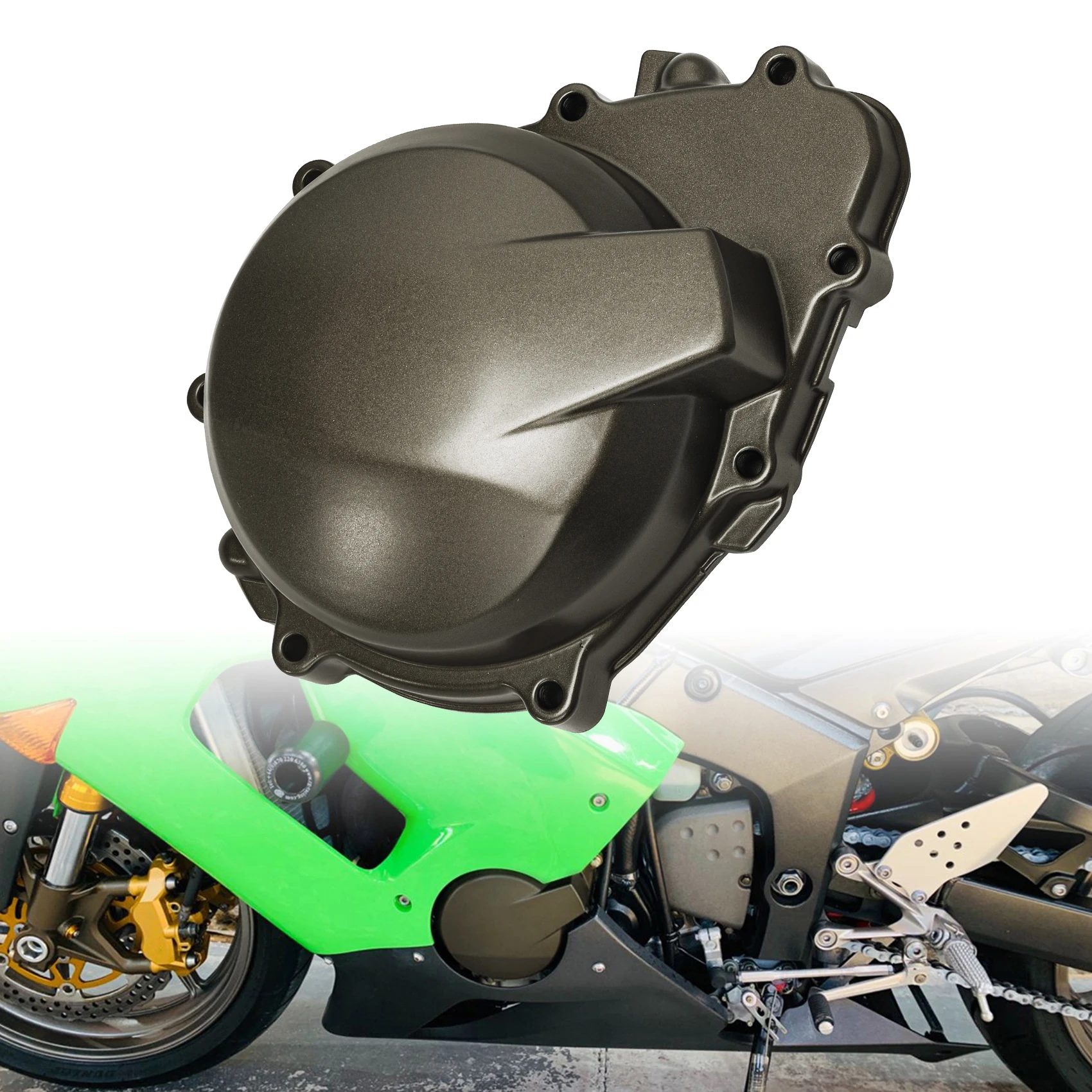Engine Stator Cover Crankcase Fit For Kawasaki Ninja ZX6R ZX636 2005-2006 Motorcycle Accessories