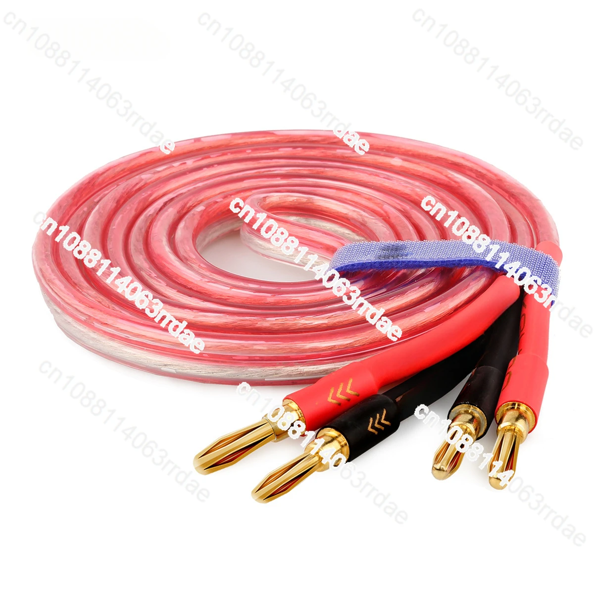 300 Core Pure Copper Fever High Fidelity Audio Power Amplifier Cable 4N Oxygen-free Pure Copper Speaker Cable