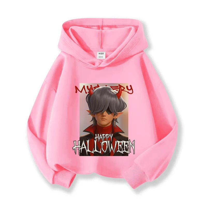 

Korean Style KPOP Children Hoodie Set Halloween Gift For Boys Girls Autumn Winter Warm Outerwear 2025 Y2K Aesthetic