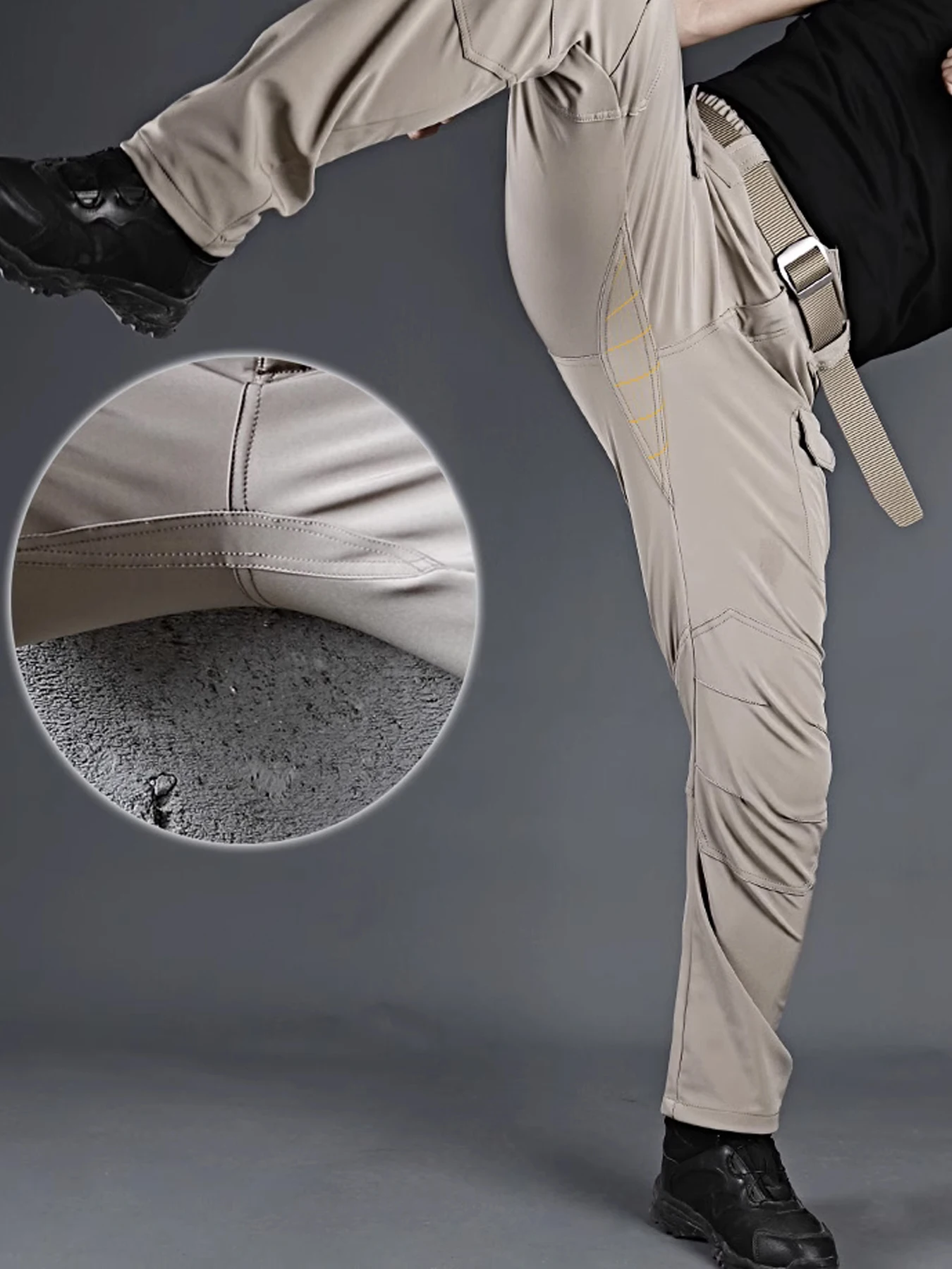 

New Tactical Work Pants Men Outdoor Cargo Trousers Multi-pocket Waterproof Pant Autumn Spring Outdoor Workwear Hiking Trousers
