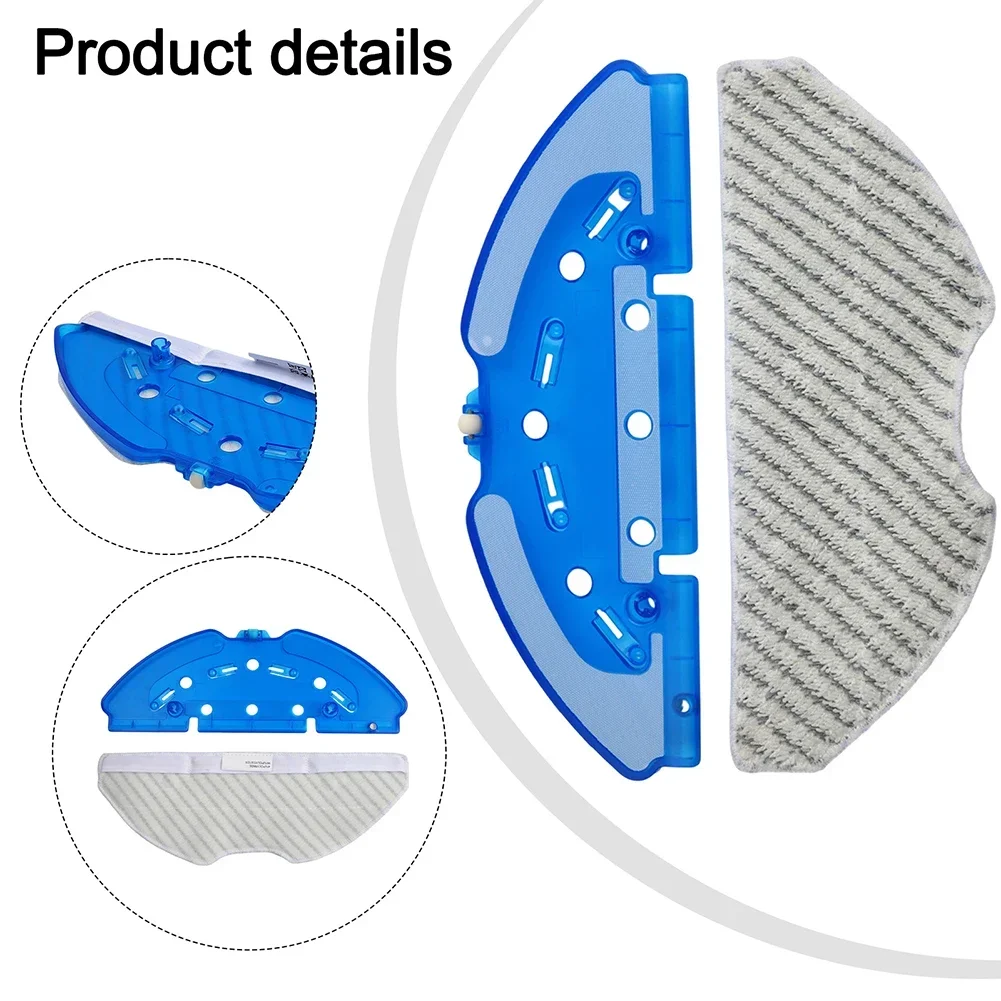 

Комплект тканевой рамы для швабры для RR8587WH для робота-пылесоса XPLORER 75 S + кронштейн для швабры и подушечки, запасные части