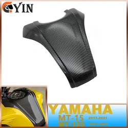 Motorcycle accessories Carbon Fiber Tank Pad Sticker Tank Protect Cover Guard For YAMAHA MT-15 MT-125 2018-2022 MT15 MT125 17-21