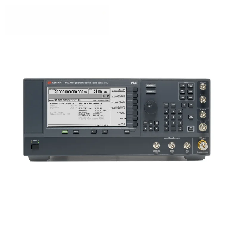 E8257D Analog Signal Generator with Triangle and Square Wave Waveforms from 100 kHz to 67 GHz