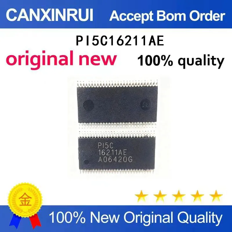 

(5-100 Pieces) New stock PI5C16211AE 16211AE PI5C16211A TSSOP-56 logic chip