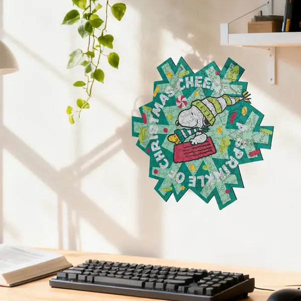 Official Peanuts Anime Snoopy 200 Pieces Wooden Puzzles Adults High Quality Jigsaw Wall Art Toy Home Decoration for Boys Gifts