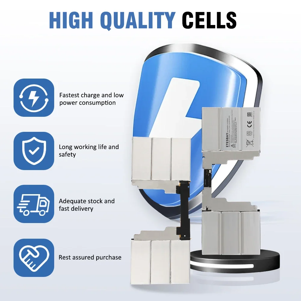 ETESBAY G3HTA049H For Microsoft Surface Book 2nd Gen 13.5" 1835 G3HTA050H 11.36V 59.4Wh 5218mAh Laptop Battery - Image 3