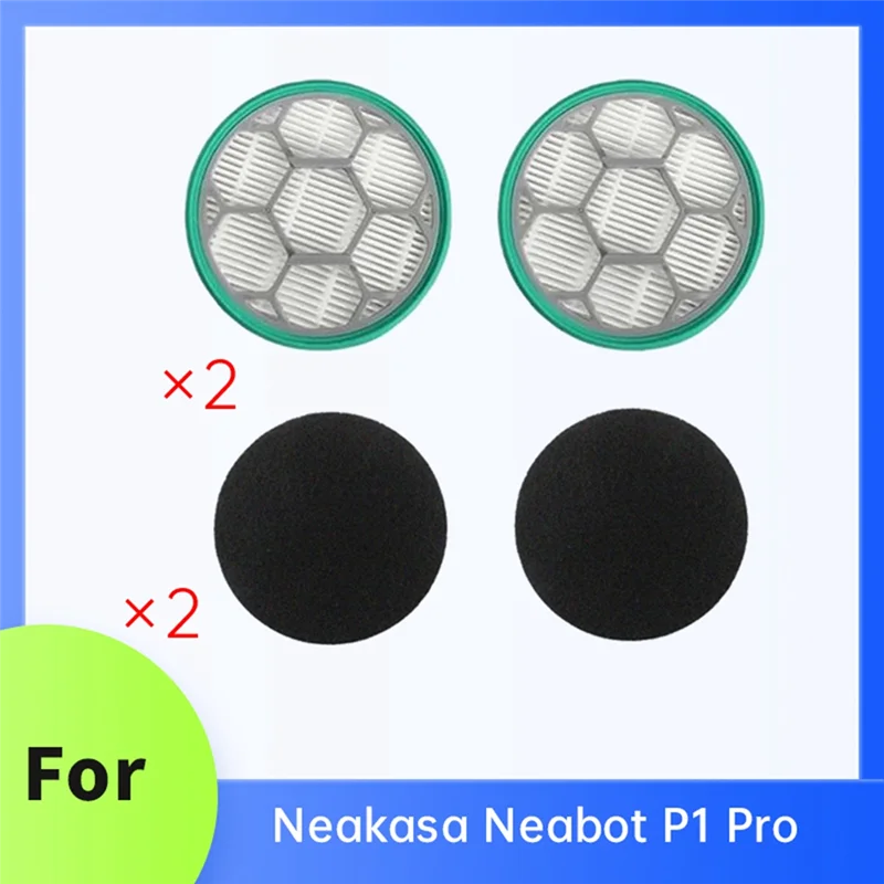 استبدال الحيوانات الأليفة الاستمالة الإسفنج فراغ ل Neakasa Neabot P1 Pro Hepa قطع غيار مرشح-AT39